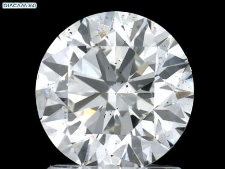 Diamond Natural 1,61Ct F-SI1 Round - GIA5426317636 1