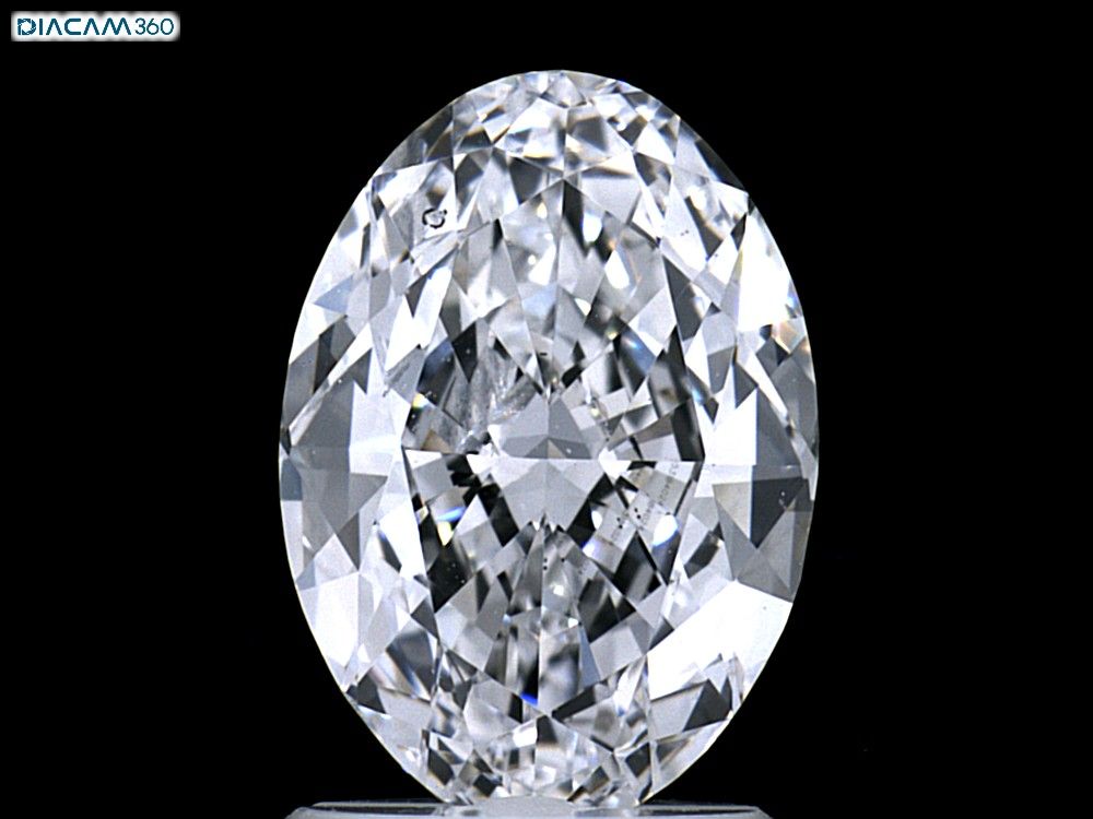 Diamond Natural 1,8Ct D-SI1 Oval - GIA1453184024 1
