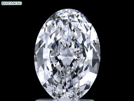 Diamond Natural 1,8Ct D-SI1 Oval - GIA1453184024 1