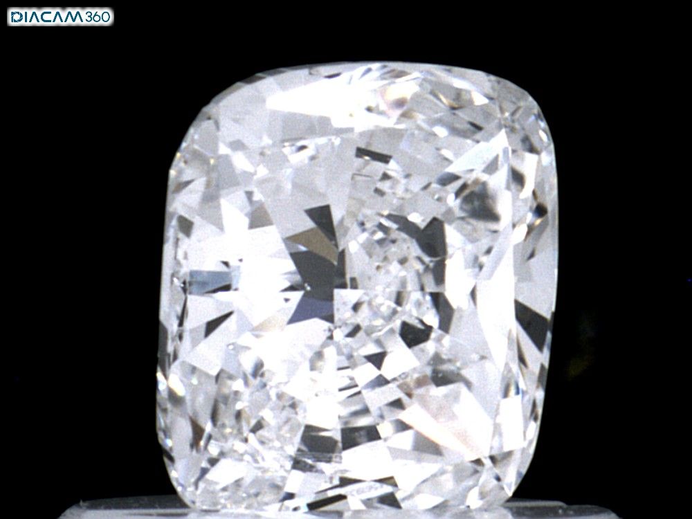Diamond Natural 0,5Ct E-VS2 Cushion - GIA7456193940 1