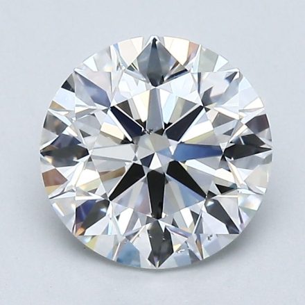 Diamond Natural 1,71Ct F-SI1 Round - GIA6555754263 1