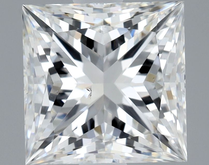 Diamond Natural 1,52Ct F-SI2 Princess - GIA7553326465 1
