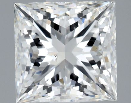 Diamond Natural 1,52Ct F-SI2 Princess - GIA7553326465 1