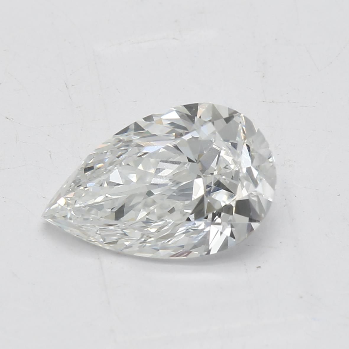 Diamond Natural 1,25Ct E-VVS1 Pear - GIA7481417481 1