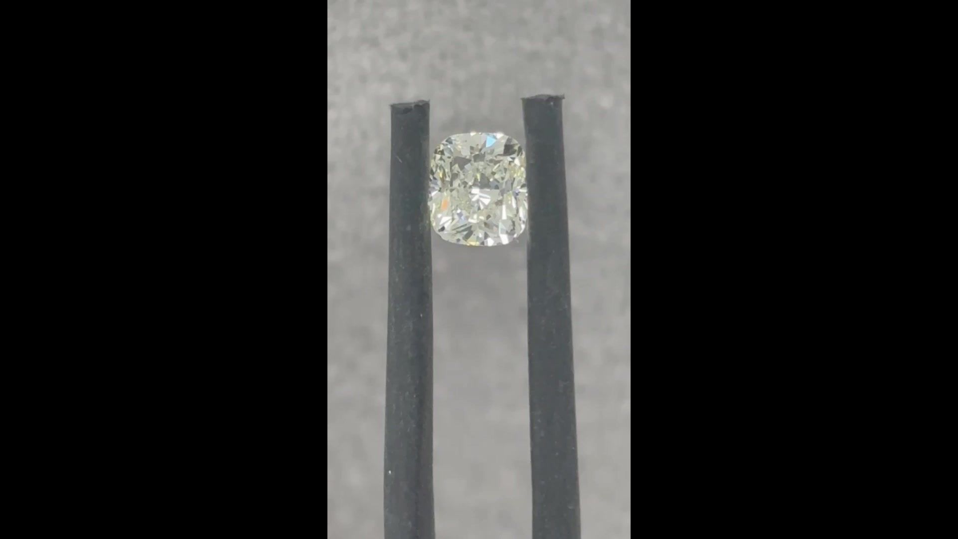 Diamond Natural 0,72Ct L-VS2 Cushion - GIA2195604376 1