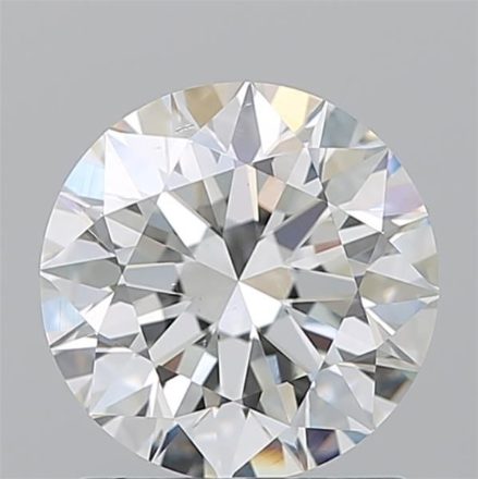 Diamond Natural 1,5Ct H-SI1 Round - GIA5242070147 1