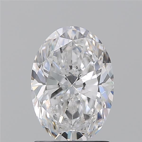 Diamond Natural 1,7Ct E-SI2 Oval - GIA1553442643 1