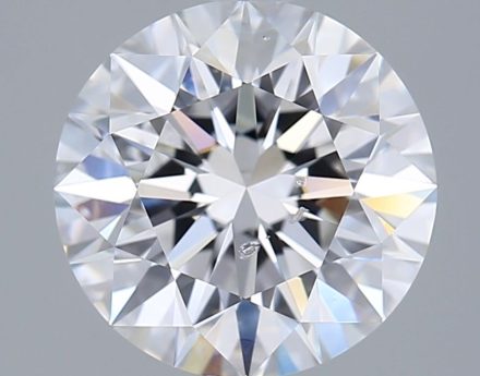 Diamond Natural 1,61Ct D-SI2 Round - GIA1555828445 1