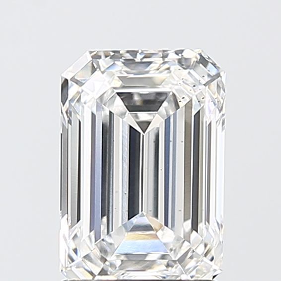 Lab Grown Diamond 2Ct D-VS2 Emerald - IGILG791660077 1