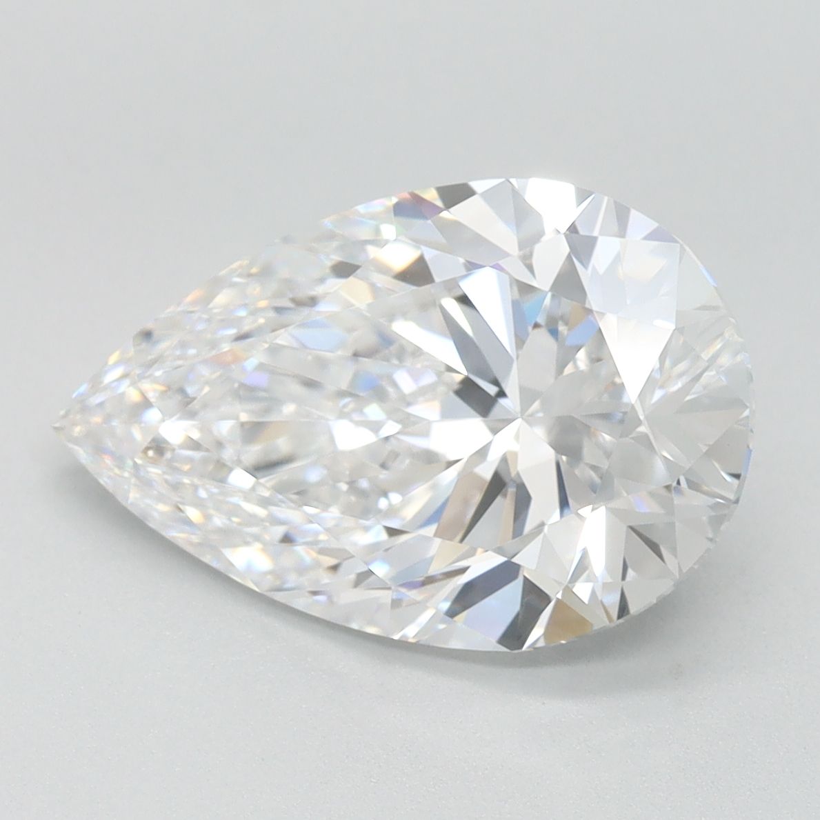 Lab Grown Diamond 3Ct D-FL Pear - IGILG804665272 1