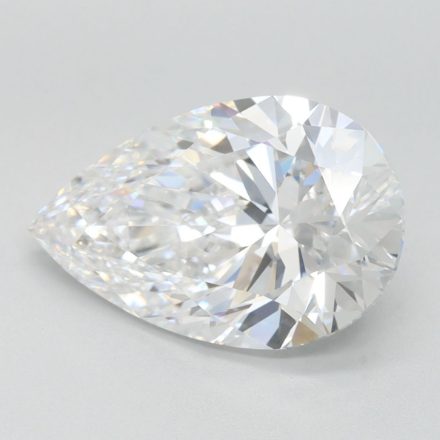 Lab Grown Diamond 3Ct D-FL Pear - IGILG804665272 1