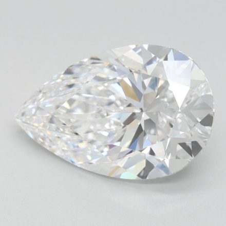Lab Grown Diamond 3,09Ct D-FL Pear - IGILG800677247 1