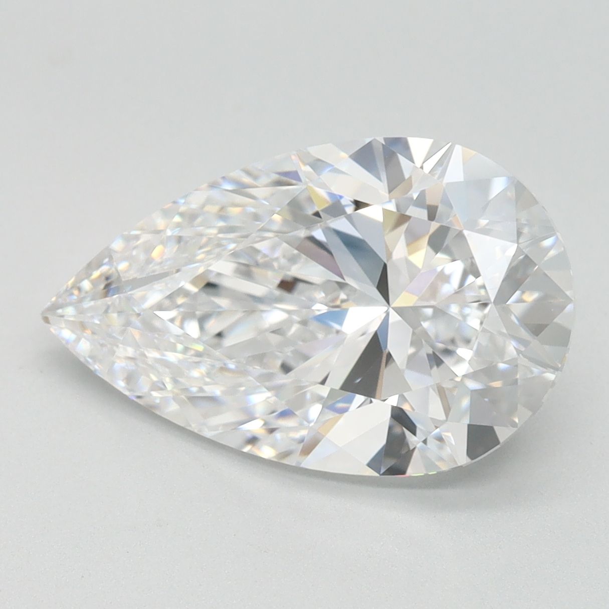 Lab Grown Diamond 3,09Ct D-FL Pear - IGILG800684583 1