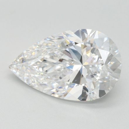 Lab Grown Diamond 3,09Ct D-FL Pear - IGILG800684583 1