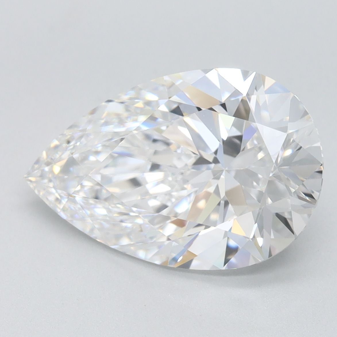 Lab Grown Diamond 3,23Ct D-FL Pear - IGILG804665315 1