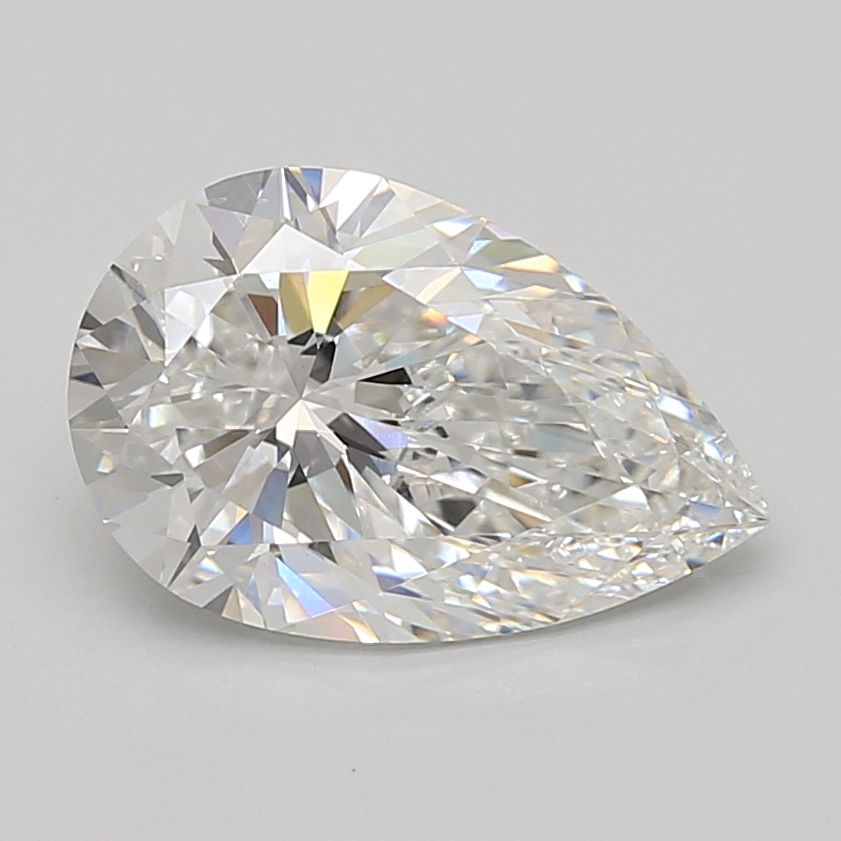 Lab Grown Diamond 3,1Ct D-VVS1 Pear - IGILG840640041 1