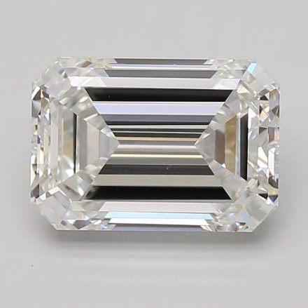 Lab Grown Diamond 4,09Ct D-VVS1 Emerald - IGILG840640017 1