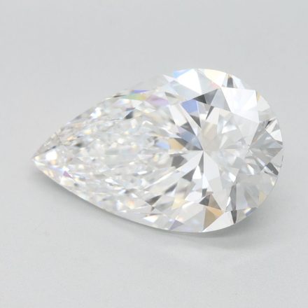 Lab Grown Diamond 3,14Ct D-FL Pear - IGILG811635467 1