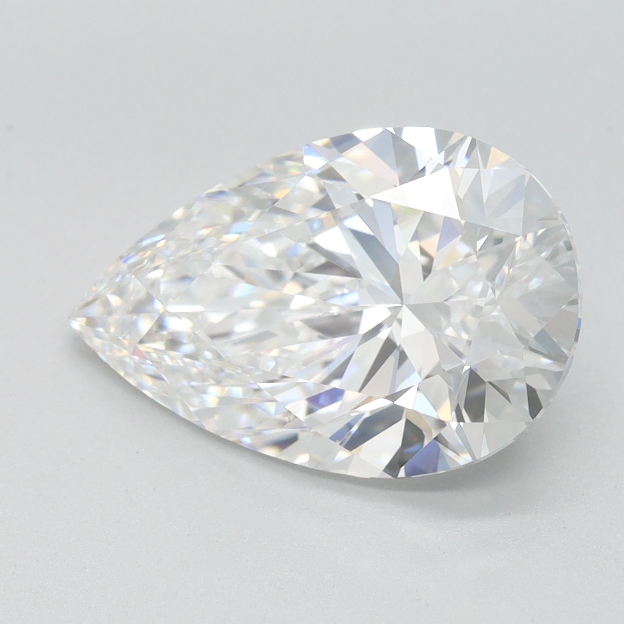 Lab Grown Diamond 3,2Ct D-FL Pear - IGILG811634656 1