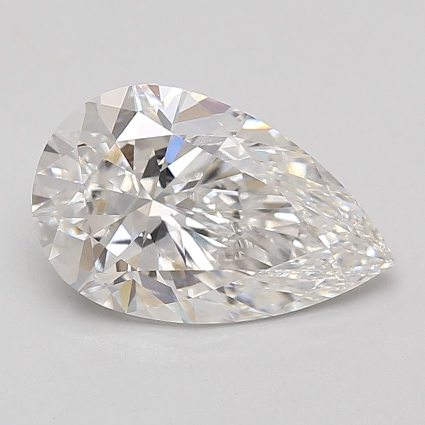 Lab Grown Diamond 3,04Ct D-VVS1 Pear - IGILG839668370 1