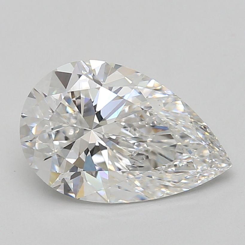 Lab Grown Diamond 3,09Ct D-VVS1 Pear - IGILG838641871 1