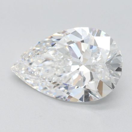 Lab Grown Diamond 3Ct D-FL Pear - IGILG811629657 1