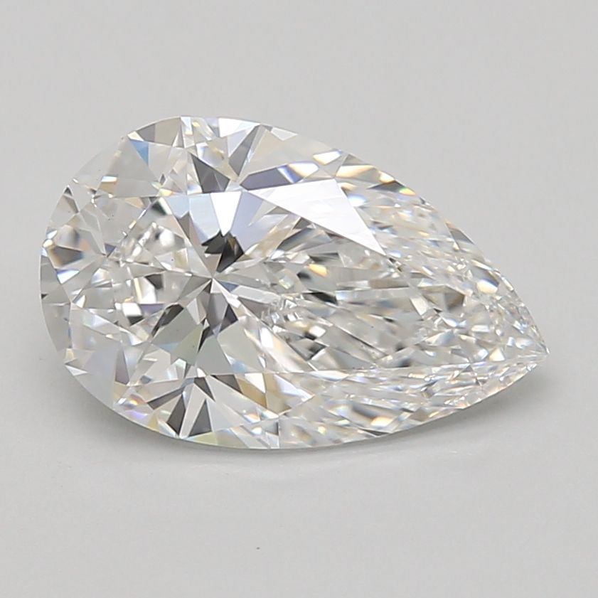 Lab Grown Diamond 3,06Ct D-VVS1 Pear - IGILG840640039 1