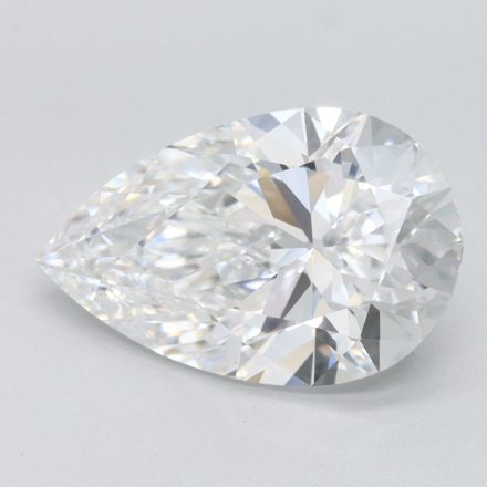 Lab Grown Diamond 3Ct D-FL Pear - IGILG804660113 1