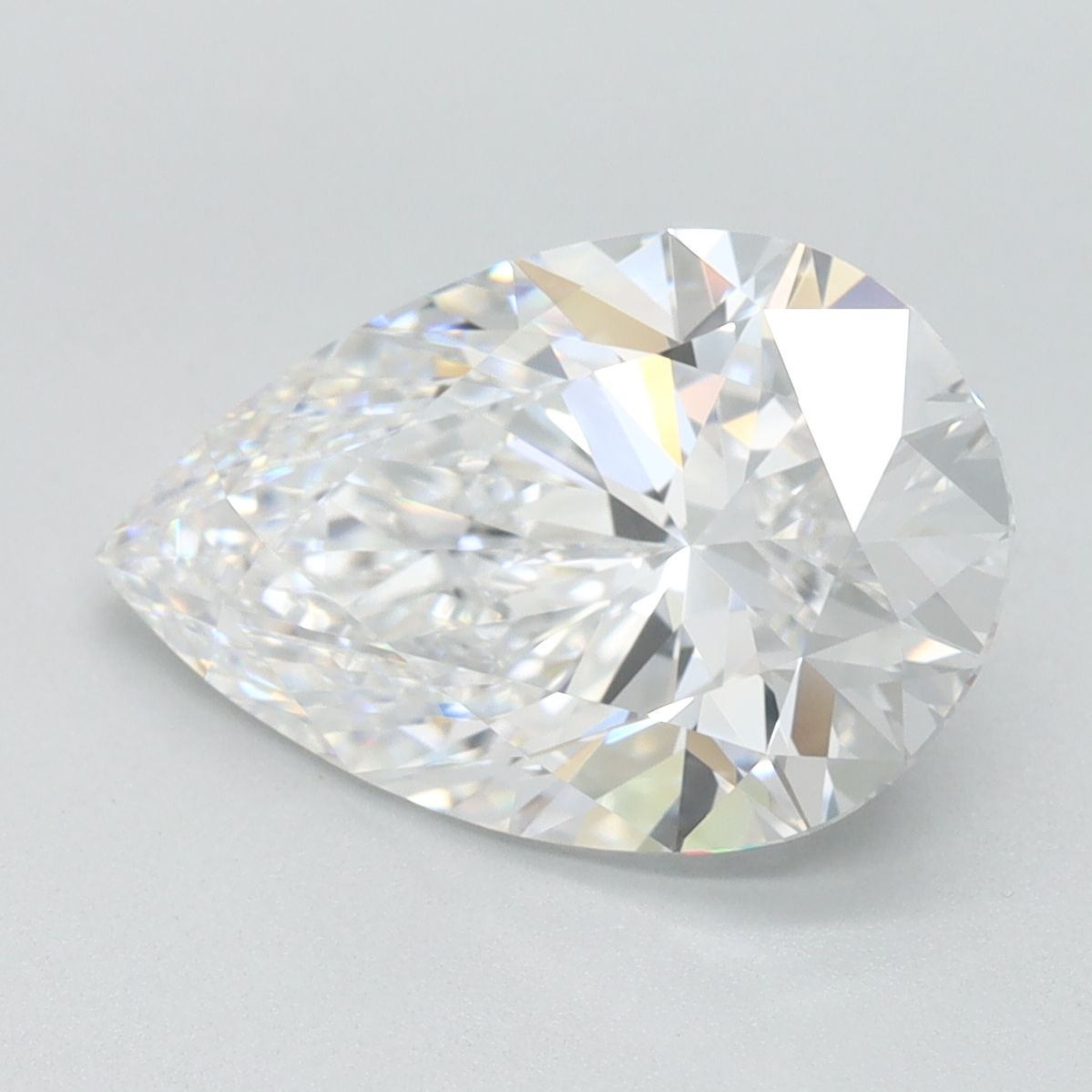 Lab Grown Diamond 3Ct D-FL Pear - IGILG804660402 1
