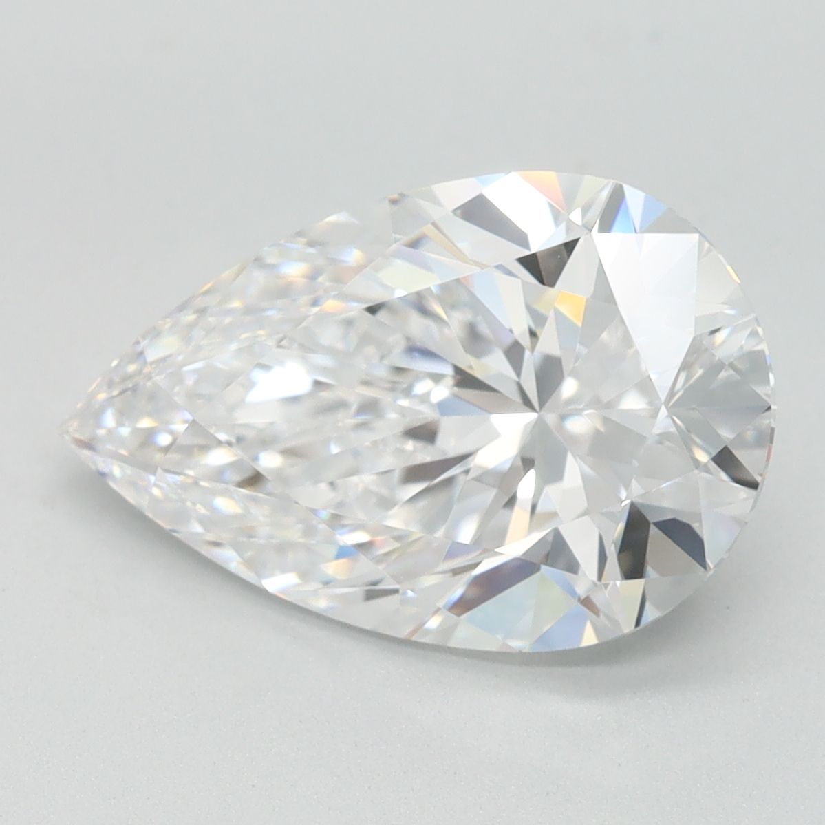 Lab Grown Diamond 3,16Ct D-FL Pear - IGILG804660326 1