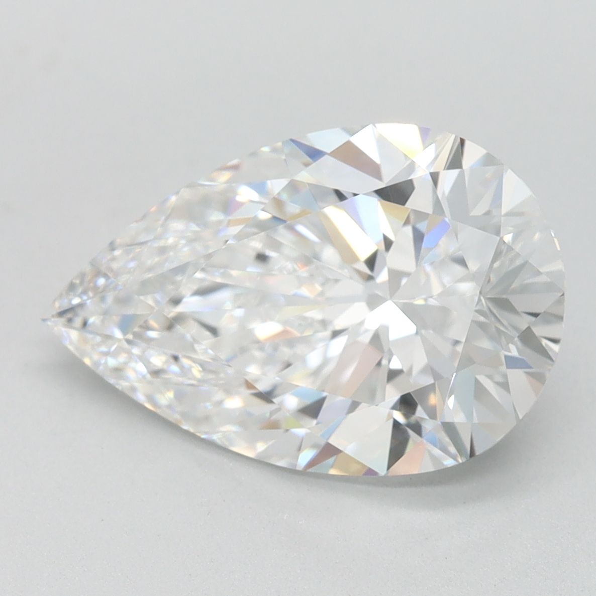 Lab Grown Diamond 3,11Ct D-FL Pear - IGILG821640955 1