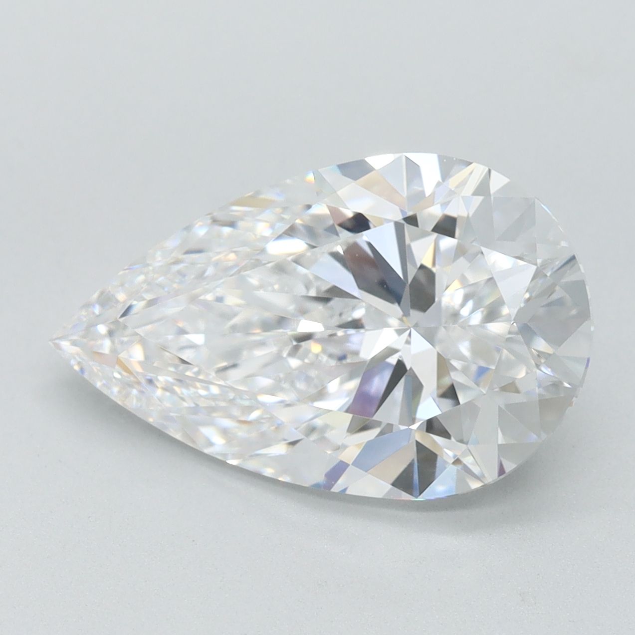 Lab Grown Diamond 3,26Ct D-FL Pear - IGILG821638574 1