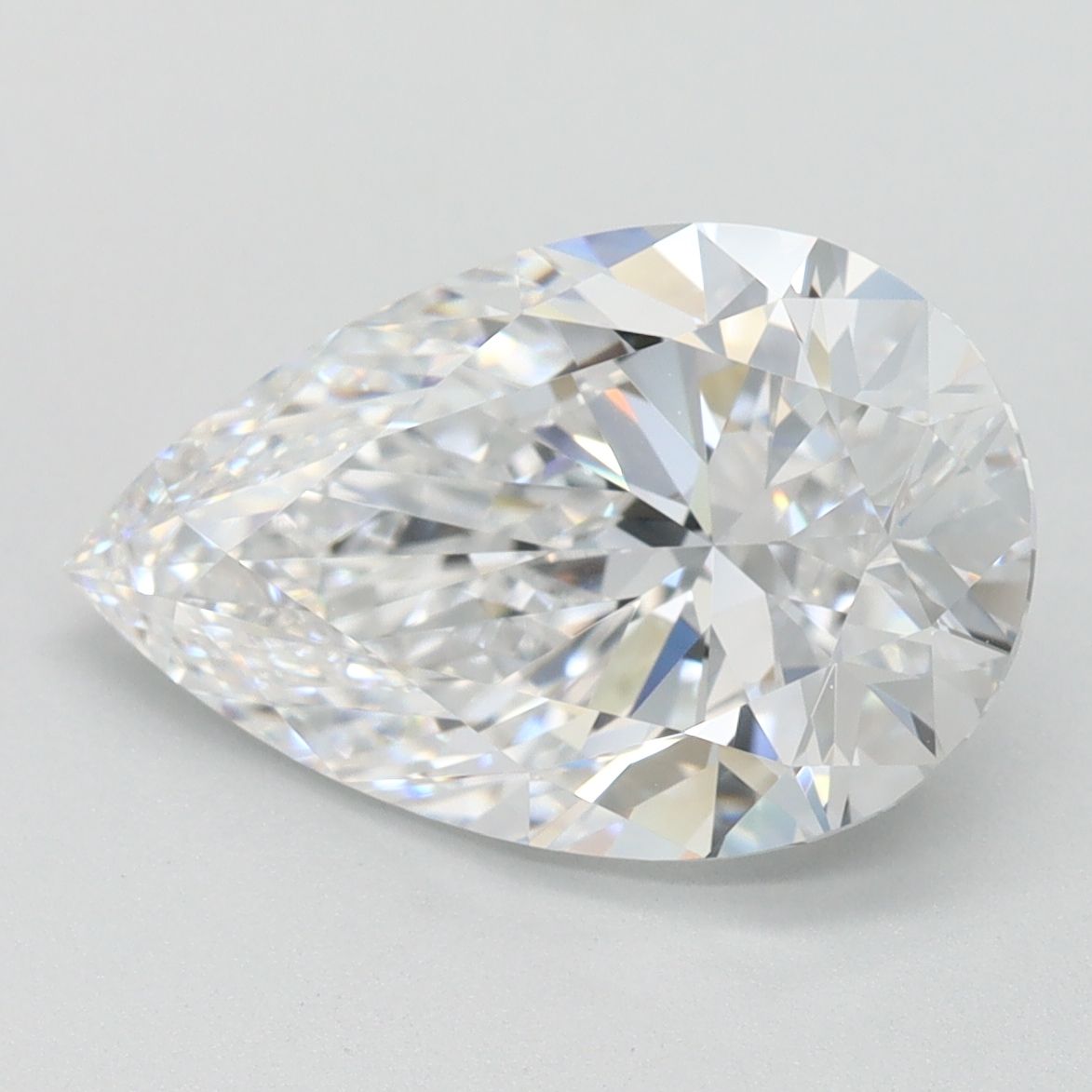 Lab Grown Diamond 3,1Ct D-FL Pear - IGILG784646292 1