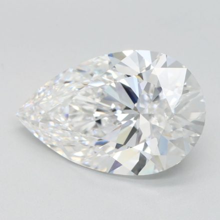 Lab Grown Diamond 3,25Ct D-FL Pear - IGILG804665098 1