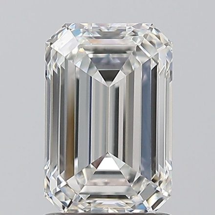Diamond Natural 1,5Ct G-VVS2 Emerald - GIA2566379859 1