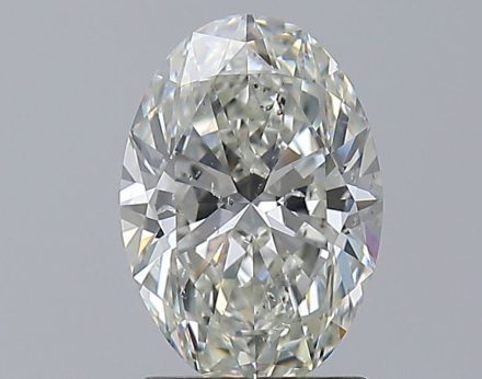 Diamond Natural 1,51Ct I-SI2 Oval - GIA2556936236 1