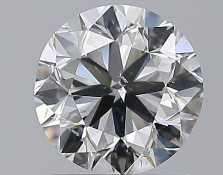 Diamond Natural 1,51Ct H-SI2 Round - GIA7558636517 1
