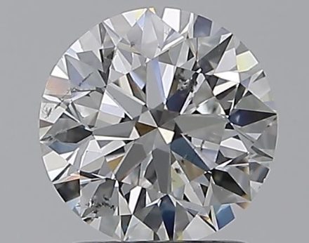 Diamond Natural 1,51Ct F-SI2 Round - GIA7553318635 1