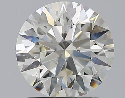 Diamond Natural 1,7Ct J-SI1 Round - GIA1242015626 1