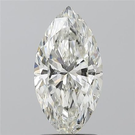 Diamond Natural 1,81Ct J-SI2 Marquise - GIA5553257171 1