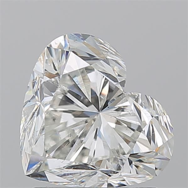 Diamond Natural 1,71Ct I-SI2 Heart - GIA6551508955 1