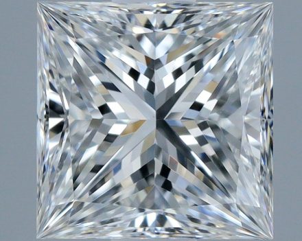 Diamond Natural 1,01Ct F-VS1 Princess - GIA6562088417 1