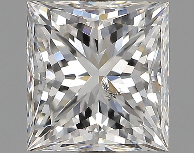 Diamond Natural 1,51Ct G-SI2 Princess - GIA7558040191 1