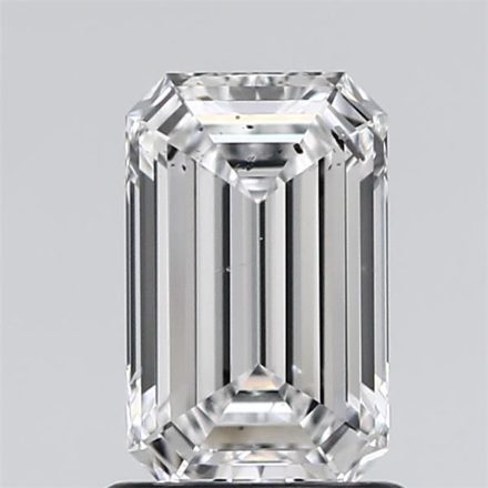 Diamond Natural 1,03Ct D-SI2 Emerald - GIA7448273524 1