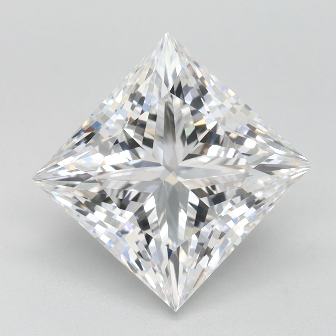 Lab Grown Diamond 3Ct D-FL Princess - IGILG804660287 1