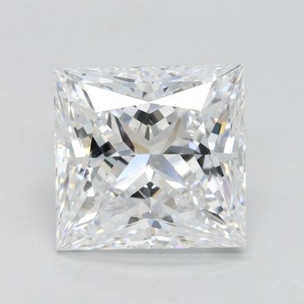 Lab Grown Diamond 3,2Ct D-FL Princess - IGILG804660464 1
