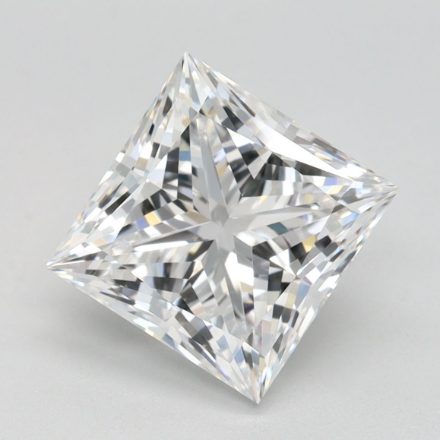 Lab Grown Diamond 3,17Ct D-FL Princess - IGILG811635700 1