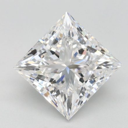 Lab Grown Diamond 3,17Ct D-FL Princess - IGILG811635538 1