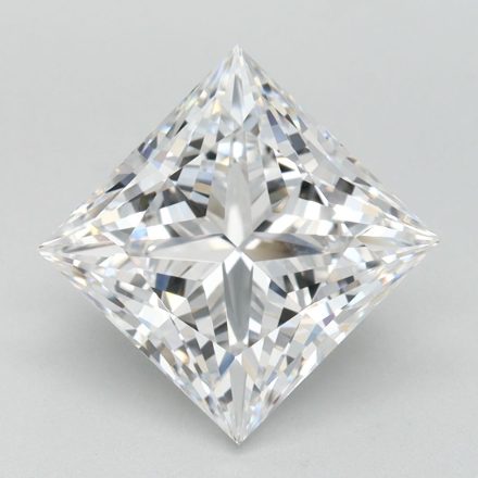 Lab Grown Diamond 3,07Ct D-FL Princess - IGILG811635535 1