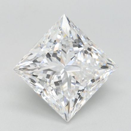 Lab Grown Diamond 3,17Ct D-FL Princess - IGILG811634660 1